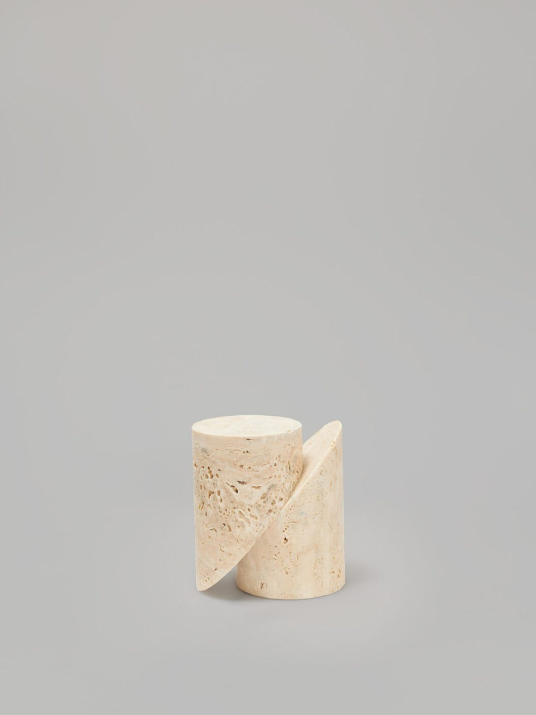 AVALON - TRAVERTINE SCULPUTRE & BOOKEND